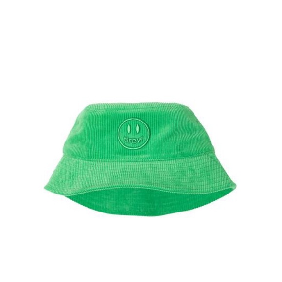 Drew House mascot corduroy bucket hat green